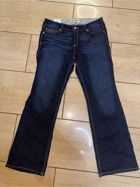 New Ariat REAL Riding Equestrian Jeans 33R  Bootcut  Mid Rise Western